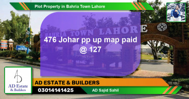 Residential Plot for Sale in Bahria Town, Lahore - (BP-77749)