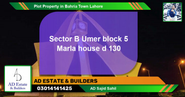Residential Plot for Sale in Bahria Town, Lahore - (BP-77756)