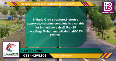 Commercial Property for Sale in Bahria Town, Lahore - (BP-77798)