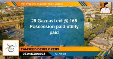 Residential Plot for Sale in Bahria Town, Lahore - (BP-77807)