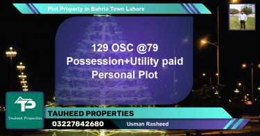 Residential Plot for Sale in Bahria Town, Lahore - (BP-77817)
