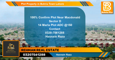 Residential Plot for Sale in Bahria Town, Lahore - (BP-77837)