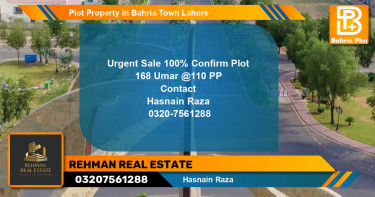 Residential Plot for Sale in Bahria Town, Lahore - (BP-77847)