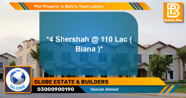 Residential Plot for Sale in Bahria Town, Lahore - (BP-77855)