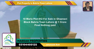 Residential Plot for Sale in Bahria Town, Lahore - (BP-78004)