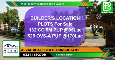 Residential Plot for Sale in Bahria Town, Lahore - (BP-78047)