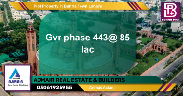 Residential Plot for Sale in Bahria Town, Lahore - (BP-78055)