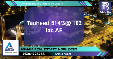Residential Plot for Sale in Bahria Town, Lahore - (BP-78057)