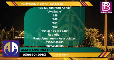Residential Plot for Sale in Bahria Town, Lahore - (BP-78143)