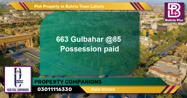 Residential Plot for Sale in Bahria Town, Lahore - (BP-78152)