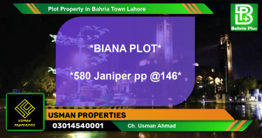 Residential Plot for Sale in Bahria Town, Lahore - (BP-78204)