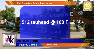 Residential Plot for Sale in Bahria Town, Lahore - (BP-78206)