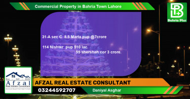 Commercial Property for Sale in Bahria Town, Lahore - (BP-78231)