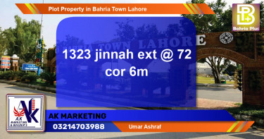 Residential Plot for Sale in Bahria Town, Lahore - (BP-78319)