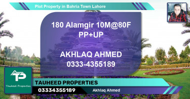 Residential Plot for Sale in Bahria Town, Lahore - (BP-78336)
