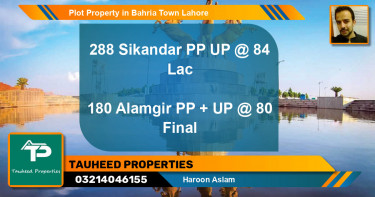 Residential Plot for Sale in Bahria Town, Lahore - (BP-78338)