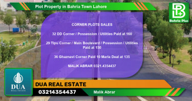 Residential Plot for Sale in Bahria Town, Lahore - (BP-78370)