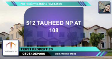 Residential Plot for Sale in Bahria Town, Lahore - (BP-78469)