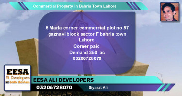 Commercial Property for Sale in Bahria Town, Lahore - (BP-78488)