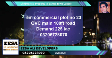 Commercial Property for Sale in Bahria Town, Lahore - (BP-78490)