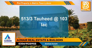 Residential Plot for Sale in Bahria Town, Lahore - (BP-78499)