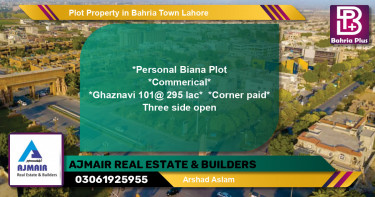 Residential Plot for Sale in Bahria Town, Lahore - (BP-78503)