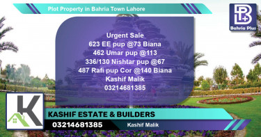 Residential Plot for Sale in Bahria Town, Lahore - (BP-78517)