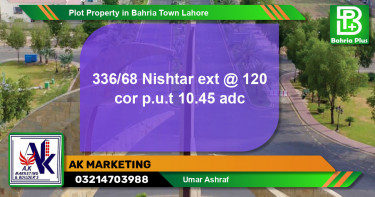 Residential Plot for Sale in Bahria Town, Lahore - (BP-78528)