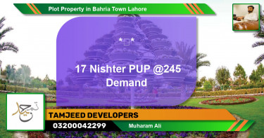 Residential Plot for Sale in Bahria Town, Lahore - (BP-78566)