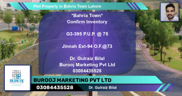 Residential Plot for Sale in Bahria Town, Lahore - (BP-78588)