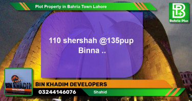 Residential Plot for Sale in Bahria Town, Lahore - (BP-78644)