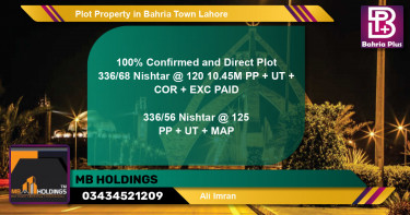 Residential Plot for Sale in Bahria Town, Lahore - (BP-78645)
