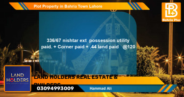 Residential Plot for Sale in Bahria Town, Lahore - (BP-78728)