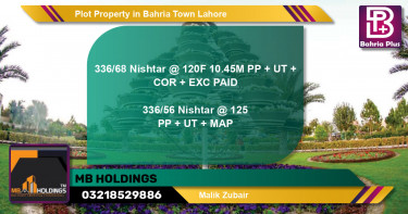Residential Plot for Sale in Bahria Town, Lahore - (BP-78740)