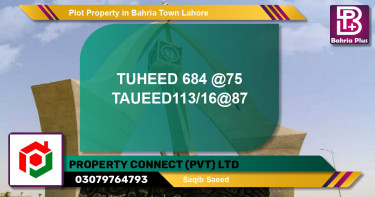 Residential Plot for Sale in Bahria Town, Lahore - (BP-78760)