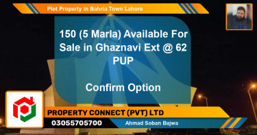 Residential Plot for Sale in Bahria Town, Lahore - (BP-78767)