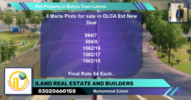 Residential Plot for Sale in Bahria Town, Lahore - (BP-78792)