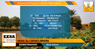 Commercial Property for Sale in Bahria Town, Lahore - (BP-78860)
