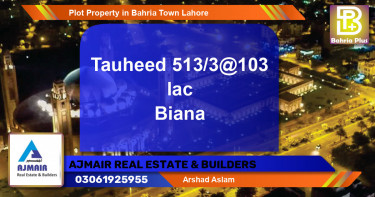 Residential Plot for Sale in Bahria Town, Lahore - (BP-78876)
