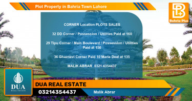 Residential Plot for Sale in Bahria Town, Lahore - (BP-78887)
