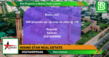 Residential Plot for Sale in Bahria Town, Lahore - (BP-78902)