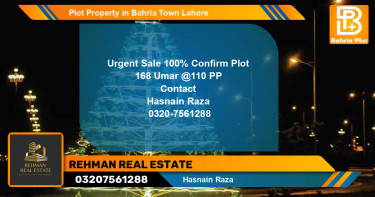 Residential Plot for Sale in Bahria Town, Lahore - (BP-78909)