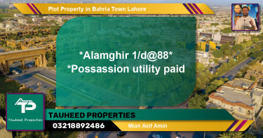 Residential Plot for Sale in Bahria Town, Lahore - (BP-78923)