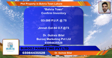 Residential Plot for Sale in Bahria Town, Lahore - (BP-78962)