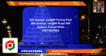 Residential Plot for Sale in Bahria Town, Lahore - (BP-79065)