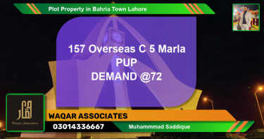 Residential Plot for Sale in Bahria Town, Lahore - (BP-79119)