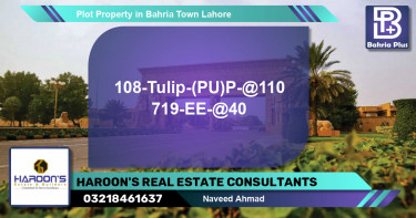 Residential Plot for Sale in Bahria Town, Lahore - (BP-79149)