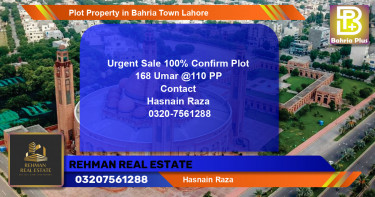 Residential Plot for Sale in Bahria Town, Lahore - (BP-79171)