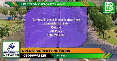 Residential Plot for Sale in Bahria Town, Lahore - (BP-79194)