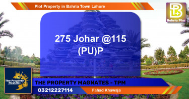 Residential Plot for Sale in Bahria Town, Lahore - (BP-79197)